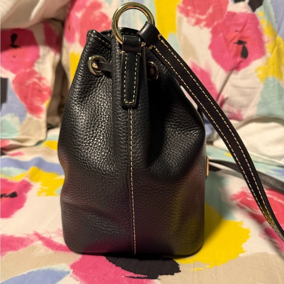 Dooney & Bourke Black Drawstring Bag - Picture 4 of 10